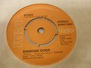 DAVID BOWIE - DIAMOND DOGS / HOLY HOLY 1974 UK RCA 45 BOWIE ONLY ON LABEL