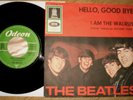Beatles/Hello Goodbye/Auto-Cover/Odeon O 23 660/Label m. Zeitangabe