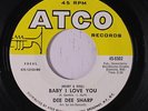 DEE DEE SHARP: Baby I Love You / What Am I Gonna Do 45 rare Soul