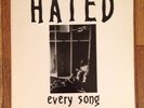 THE HATED EVERY SONG LP MOSS ICON LAVA RITES OF SPRING HUSKER DU RARE DC PUNK