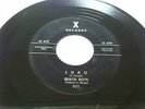 BEACH BOYS on X RECORDS - 45rpm - Surfin + Luau - Rare Original 1961 Surf Rock