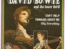 David Bowie - CAN'T HELP THINKING ABOUT ME - Spanish picture sleeve single