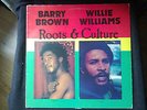 Barry Brown / Willie Williams ROOTS & CULTURE rare reggae LP UPTEMPO from 1984