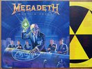 MEGADETH . rust in peace LP 1990 sabbat running wild blind guardian manowar RARE
