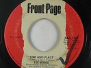 Funk 45 LEE MOSES Time & Place / I Can't Take No Chances on Front Page