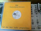 The Cure In Concert Glastonbury Festival 1986 LP BBC Transcription VERY RARE