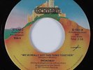 70s Soul 45 BROADWAY We've Really Got This Thing Together DOMAIN HEAR