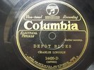 Charlie Lincoln - Depot Blues US 78 RPM Columbia 14420-D