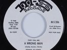 Northern Soul 45 TONY CLARKE (They Call Me) A Wrong Man M-S HEAR NM