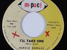 R&B Soul 45 HAROLD BURRAGE I'll Take One M-PAC HEAR VG++