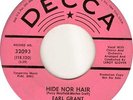 EARL GRANT - HIDE NOR HAIR - NORTHERN SOUL PROMO