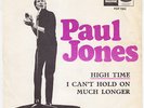 PAUL JONES High Time RARE Sweden 45 UNIQUE swedish p/s Manfred Mann MOD DANCER