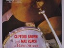 CLIFFORD BROWN & MAX ROACH: At Basin Street LP (Japan re, w/ torn obi & inset)