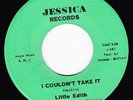 NORTHERN SOUL 45 RPM- LITTLE EDITH on JESSICA RECORDS