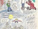 PLANES MISTAKEN FOR STARS / Gared O'Donnell Original Art s/t e.p. ONE OF A KIND