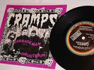 THE CRAMPS Garbageman / Drugtrain Rare Original 7