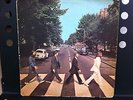 BEATLES ABBEY ROAD RARE ISRAELI LP BLUE COVER UNIQUE RED APPLE LABEL PCS 7088