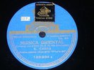 ETHNIC 78 rpm RECORD Odeon CHINA Musica Oriental P´I P´A CHI / TSO FANG TSAO