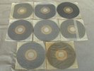 Eight Seeburg Encore Background Music System Records