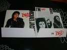 MICHAEL JACKSON BAD MEXICAN PRESS KIT LP PHOTOS FOLDER EX 