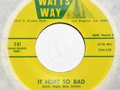 hear: WILLIE GAUFF & Kind Brothers on Watts Way M- soul 45 It Hurt So Bad