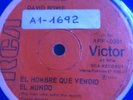 DAVID BOWIE-CHILEAN RARE SINGLE FROM 1973-EX+
