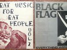 Black Flag Everything Went Black 2x LP / Rat Music For Rat People Vol. #2 LP