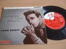 JACK SCOTT - I REMEMBER HANK WILLIAMS - EP - TOP RANK - JKP 3011 -1960