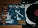 JUDGE Bringin' It Down LP vinyl NYHC