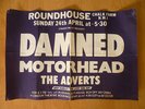 thE DAMNeD  MOtORHEAD THe ADVErT 1977 GiG POSTER the clasH sex pistols