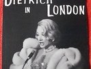 MARLENE DIETRICH Dietrich In London (Arr: Burt Bacharach) RARE UK LP PYE Records