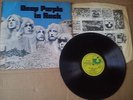 DEEP PURPLE deep purple in rock 1970- UK FIRST PRESS- HARVEST- (NO EMI LOGO )EX-