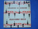 DECCA SXL 2194 - PAGANINI - 24 CAPRICES - RUGGIERO RICCI - WB & G