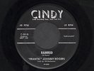 FRANTIC JOHNNY ROGERS RAMROD CINDY 3010 VG+ GUITAR ROCKER/DOO WOP SHADOW PRINT