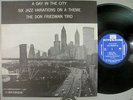 DON FRIEDMAN TRIO A Day In The City RIVERSIDE LP 1961 VG++