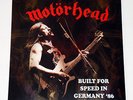 Motorhead 'Built For Speed' Live in Hamburg Germany '86 100cop Yellow Color Rare