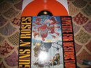 GUNS AND ROSES APPETITE FOR DESTRUCTION, ORANGE VINYL, NEW AND UNPLAYED.