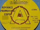 WEST COAST CONSORTIUM   COLOUR SERGEANT   PROMO DEMO UK PYE 7