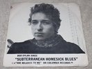 BOB DYLAN-**RARE** White Label PROMO PICTURE SLEEVE-COLUMBIA LBL #43242
