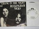 Buckingham Nicks 45 PROMO HEAR Crying In The Night OG POLYDOR 1973