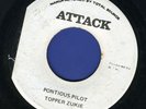 1104 TAPPER ZUKIE-PONTIOUS PILOT-STRAIGHT TO CRAZY JOE HEAD-ATTACK REGGAE 45 7