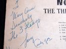 THE THREE STOOGES Nonsense Song Book 1959 RARE AUTOGRAPHED Coral Promo/Mono LP
