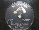ELVIS PRESLEY 78 RPM RECORD ORIGINAL RCA VICTOR 20-6381 GOOD ROCKIN TONIGHT