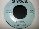 Wendy Rene soul R&B 45 Original press Bar-B-Q US Stax EX b/w Young & Foolish