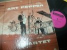 Jazz  ART PEPPER QUARTET on Pink labe lightly played