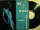 MILES DAVIS Dig ORIG PRESTIGE JAZZ LP w50
