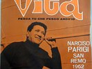 Single / NARCISO PARIGI / 1962 / RARITÄT / SAN REMO /