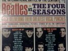The Beatles VS The Four Seasons Mono Brackets Labels VG+/VG+ dx-30
