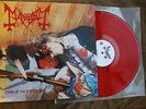 MAYHEM  Dawn Of The Black Hearts  RED LP OOP  Morbid DarkThrone Burzum Venom