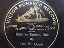 78rpm Victor Monarch Record 3155 Drill Ye Tarriers Drill, Dan W. Quinn